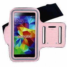 Universal Workout Armband for iPhone 5 6 Samsung Galaxy S3 S4 S5 S6 - Pink